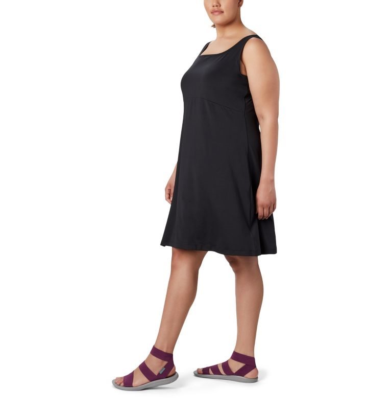 Women's Columbia PFG Freezer III Dress Black | Plus Size CA-CCA56